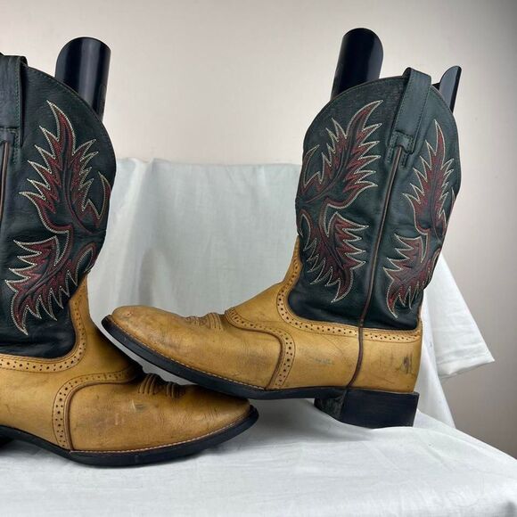 Vintage Ariat Cowboy Western Boots Size 11D main image 7